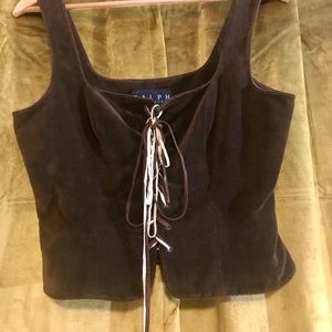 Ralph Lauren corset top